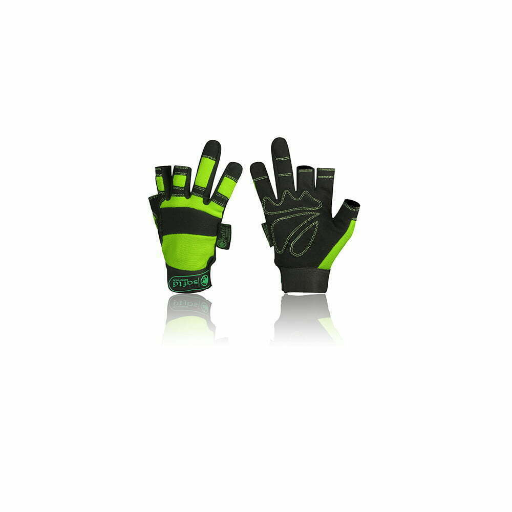 Mechanics Fingerless Gloves