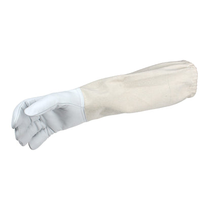 Top-quality bee keeper gloves, made from genuine goatskin leather. safta bee