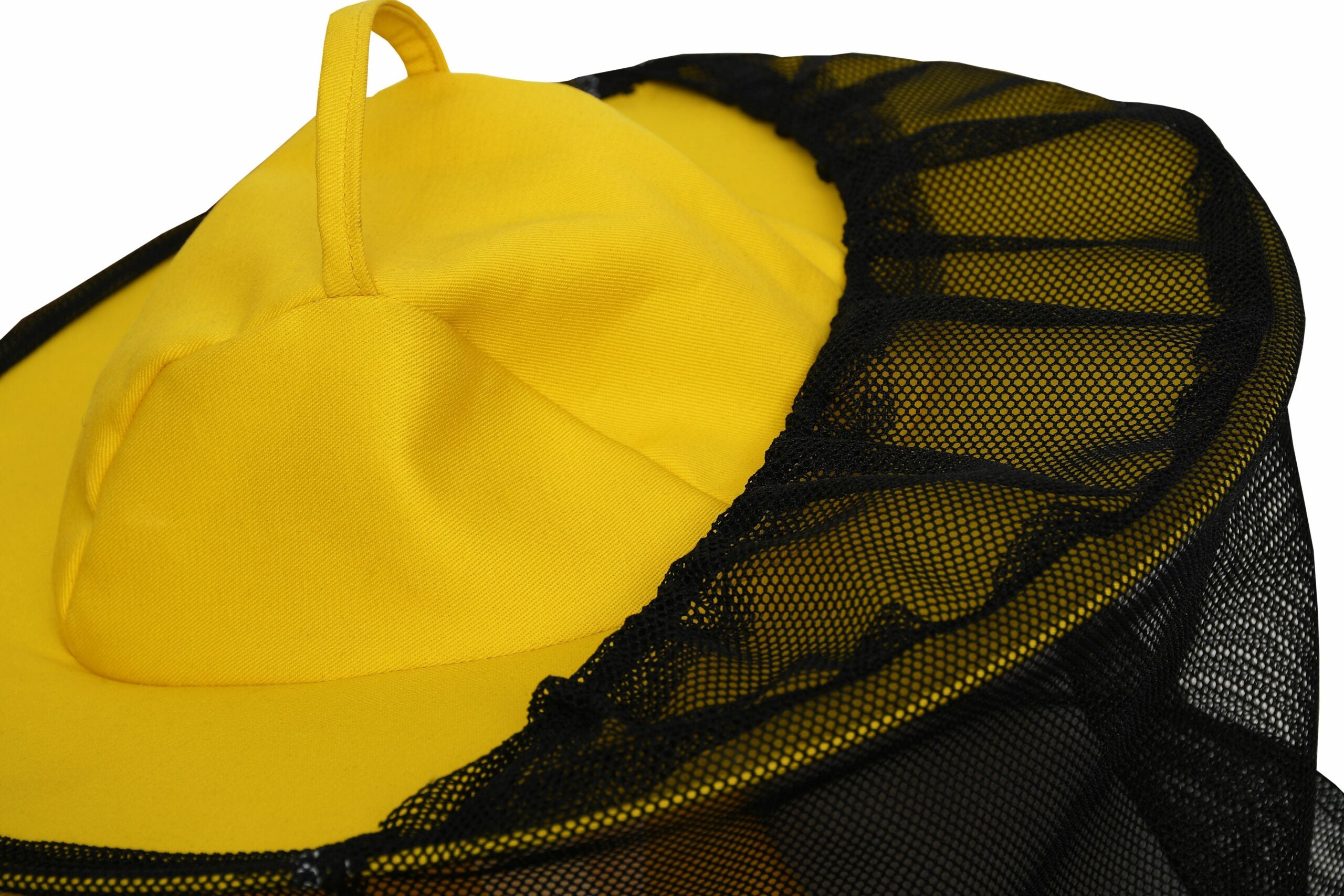 Yellow Beekeeper Hats | Detachable Veil | Polycotton Mesh Ventilated Hat UK