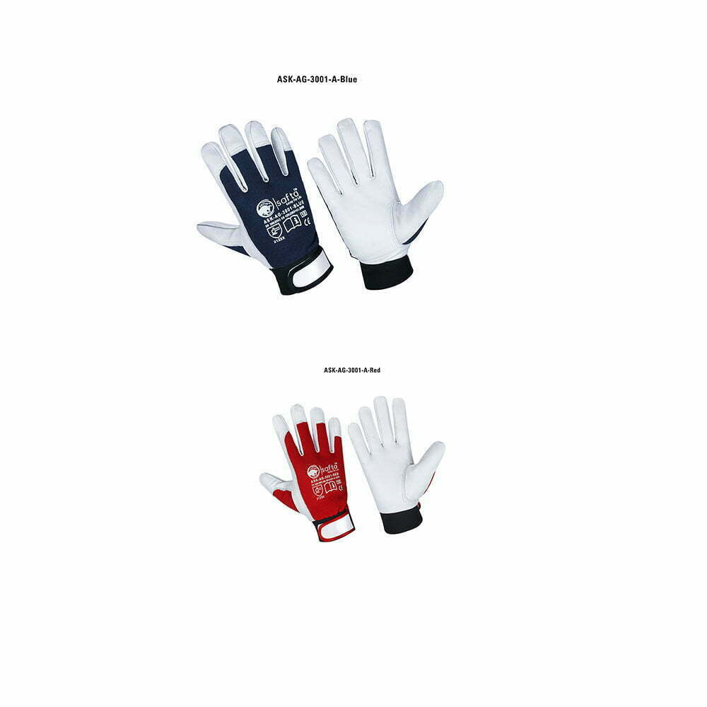 Assembly Gloves | Soft Sheepskin Leather | Breathable Excellent Grip | Safety Gloves