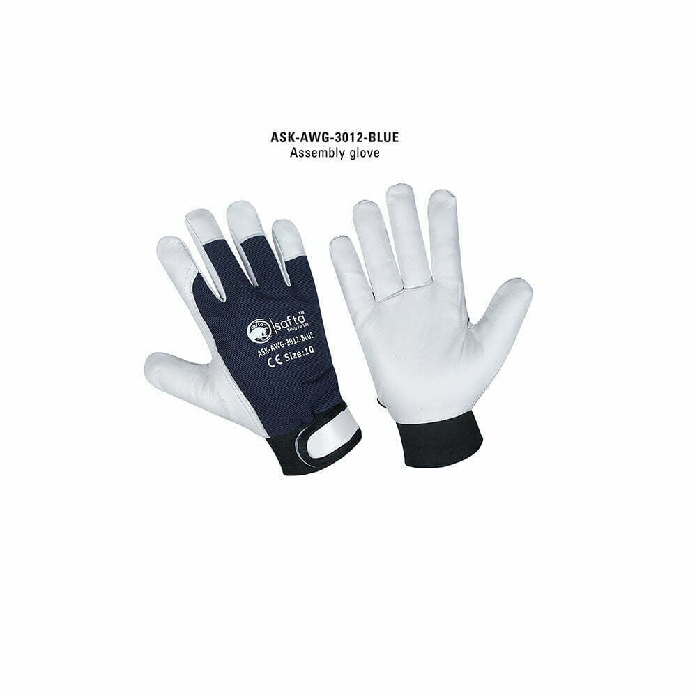 Sheepskin Leather Safety Work Gloves Flexible | Best Work Gloves UK