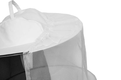 Beekeeping Veil | Polyester Detachable Mesh Net Hood Veil Ventilated UK