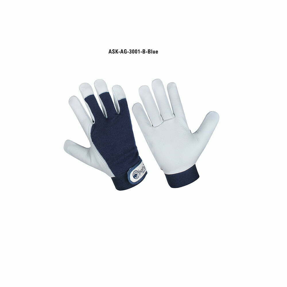 Protective Gloves | Goatskin Leather Cross Fit Safety Gloves | Safta Bee