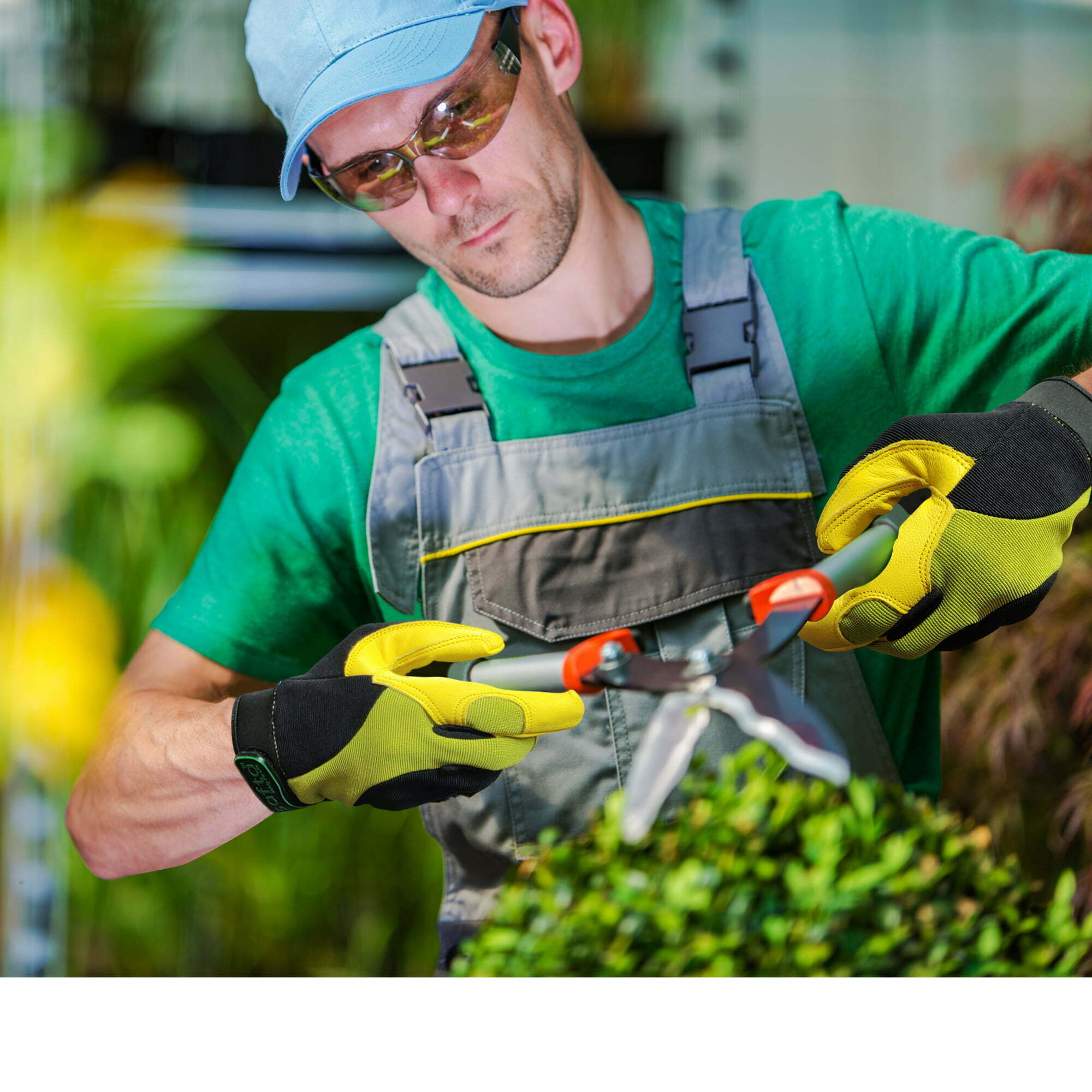 Mechanics Gloves | Work Gloves | Cow Grain Leather Palm | Safety Gloves