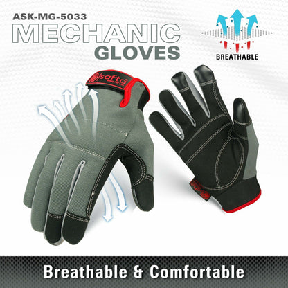 Safety Gloves For Mechanics Tool Handling Carpenters Mechanic Gloves