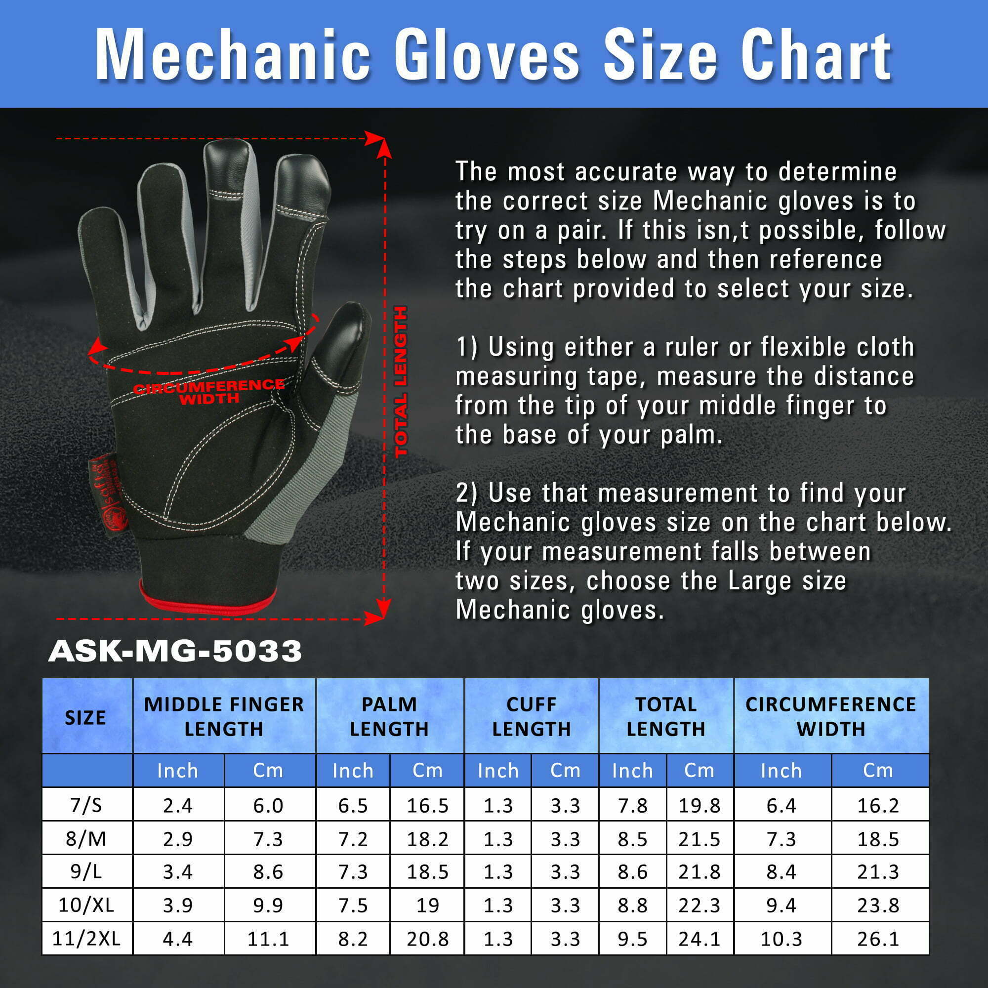 Safety Gloves For Mechanics Tool Handling Carpenters Mechanic Gloves