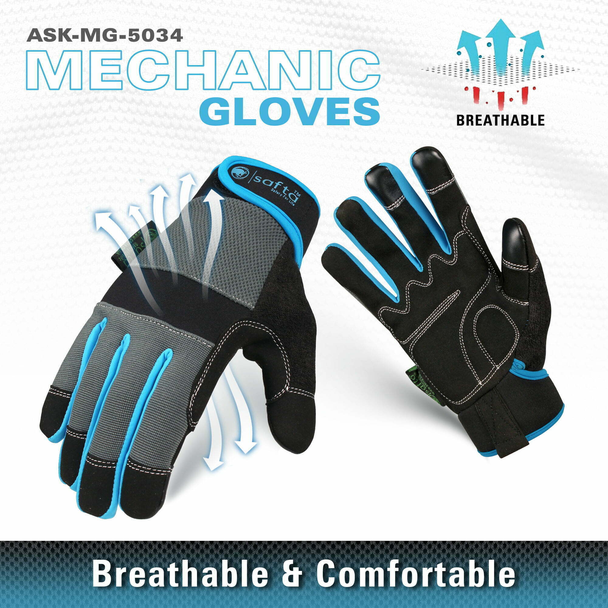 Mechanic Work Gloves saftabee