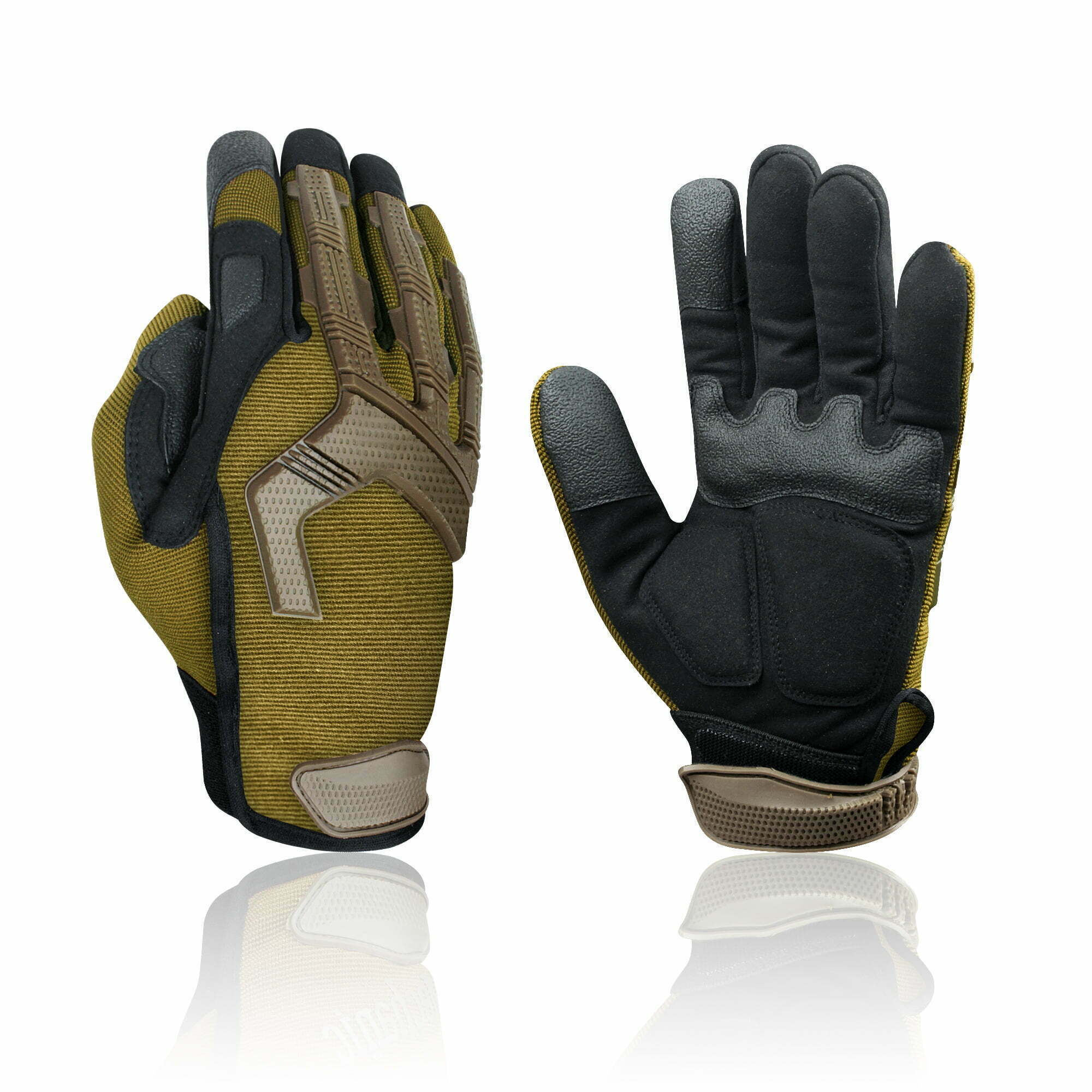 Best Mechanic Gloves | Fast Fit Multicam | Reinforced Palm Tactical Gloves