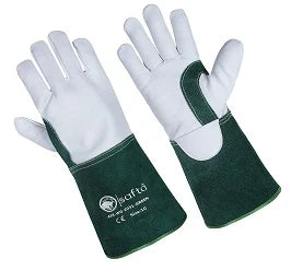 Tig welding gloves green