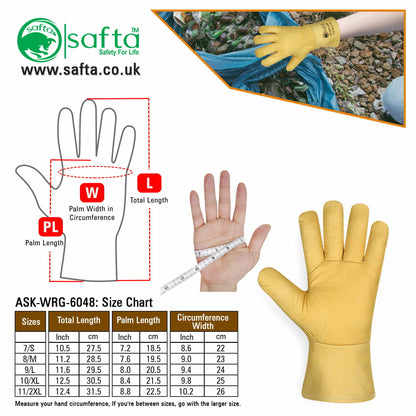 Thermal Work Glove safta bee