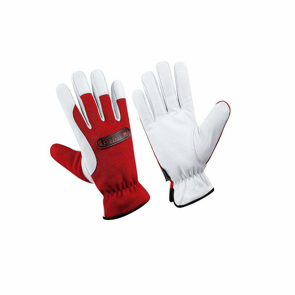 Thinsulate Work gloves | Soft Goatskin Leather Palm | Breathable Mechanic Gloves