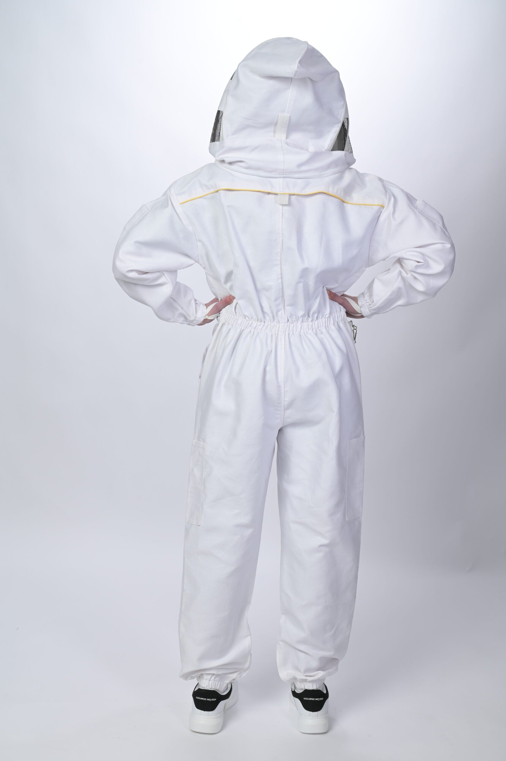 "Breathable, sting-proof suit of bees offering premium protection and comfort for all beekeepers."