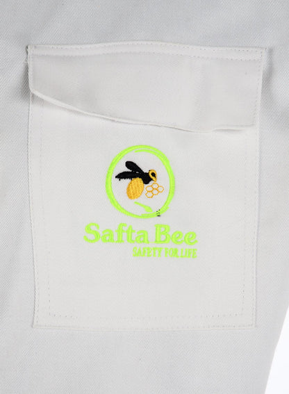 Classy Cotton Beehive Suit Suit with Fencing Veil for maximum bee protection, designed for beekeepers