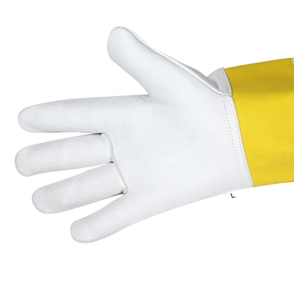 Beekeeping Gloves Adjustable Sleeves | Ventilated Sting Proof | Safta Bee