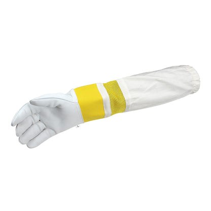 Beekeeping Gloves Adjustable Sleeves | Ventilated Sting Proof | Safta Bee