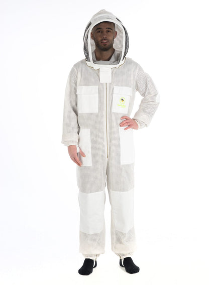 Safta Bee Enhanced with a premium lightweight 3 layer bee suit design and a durable veil