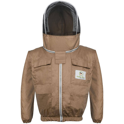 Best Beekeeping Jacket Classy Beige, designed for protection, comfort, and breathability for beekeepers